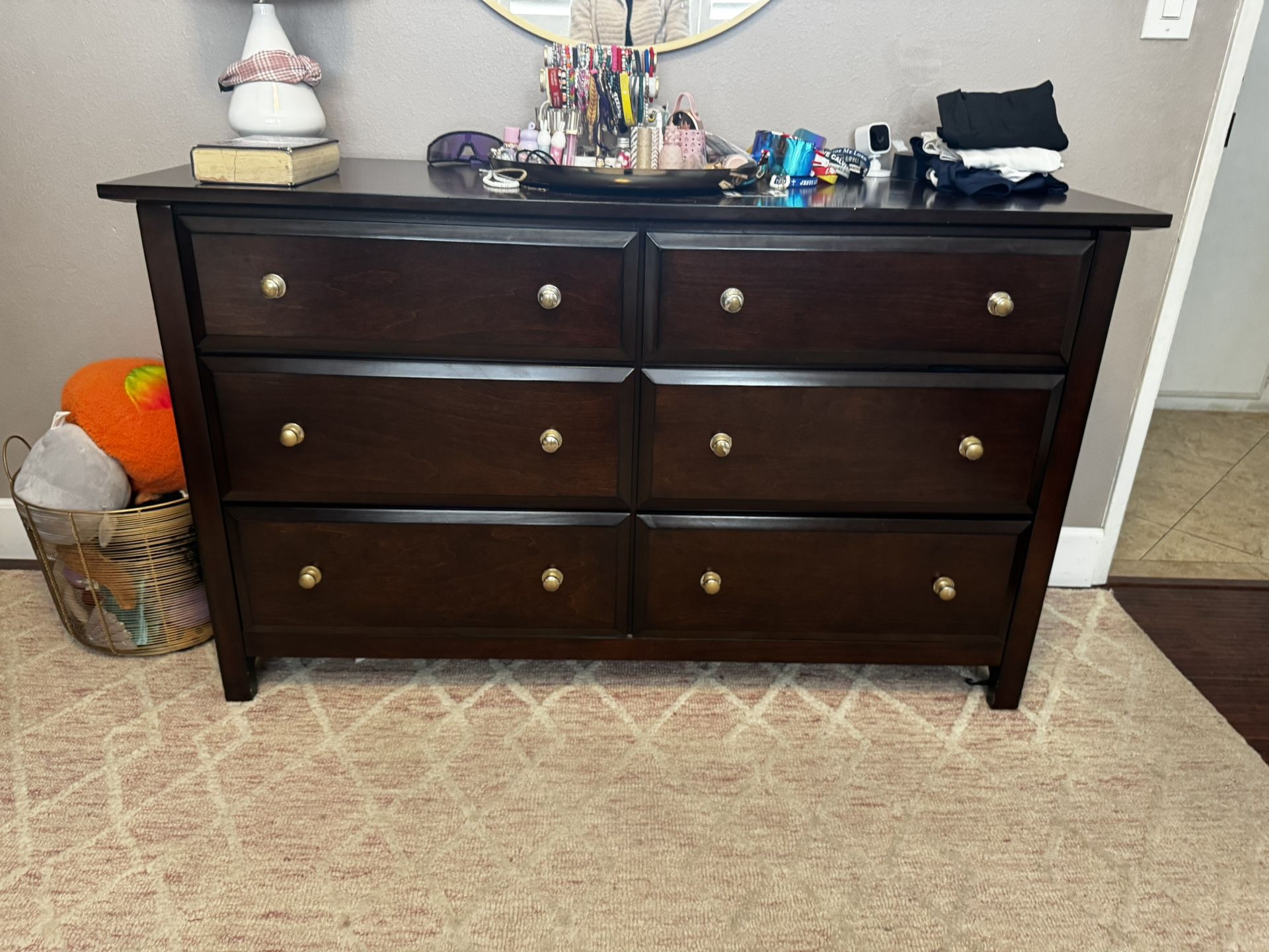6 Drawer Dresser Storage