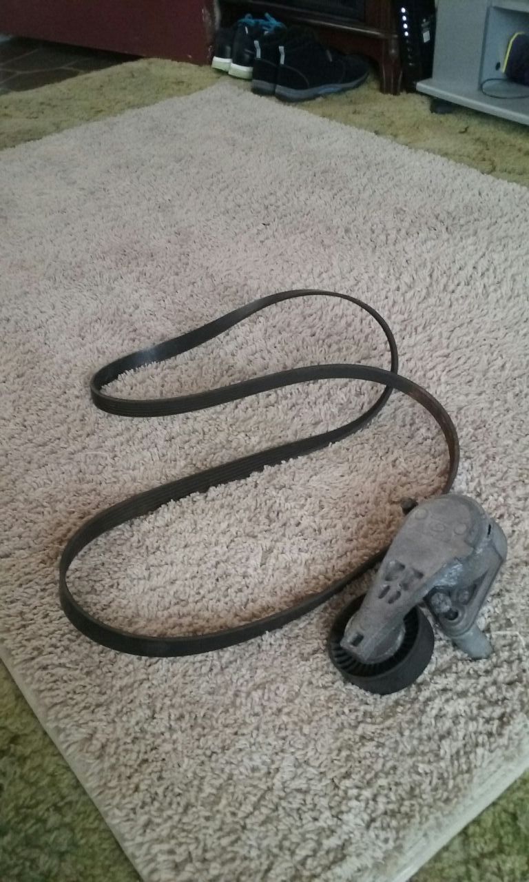 tension pulley and belt