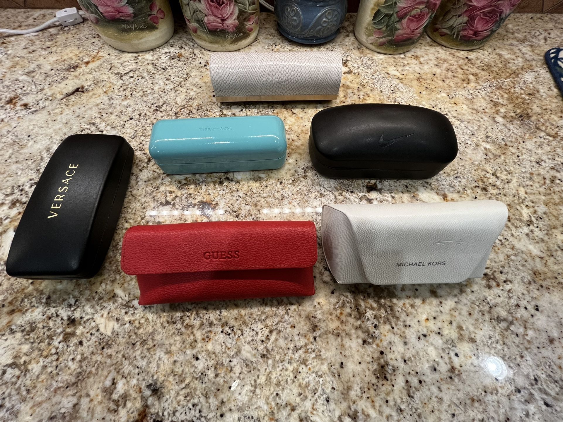 Michael Kors, Tiffany, Guess, Nike, Versace Eyeglass Cases