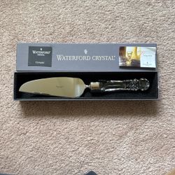 Waterford Crystal Cake Server 