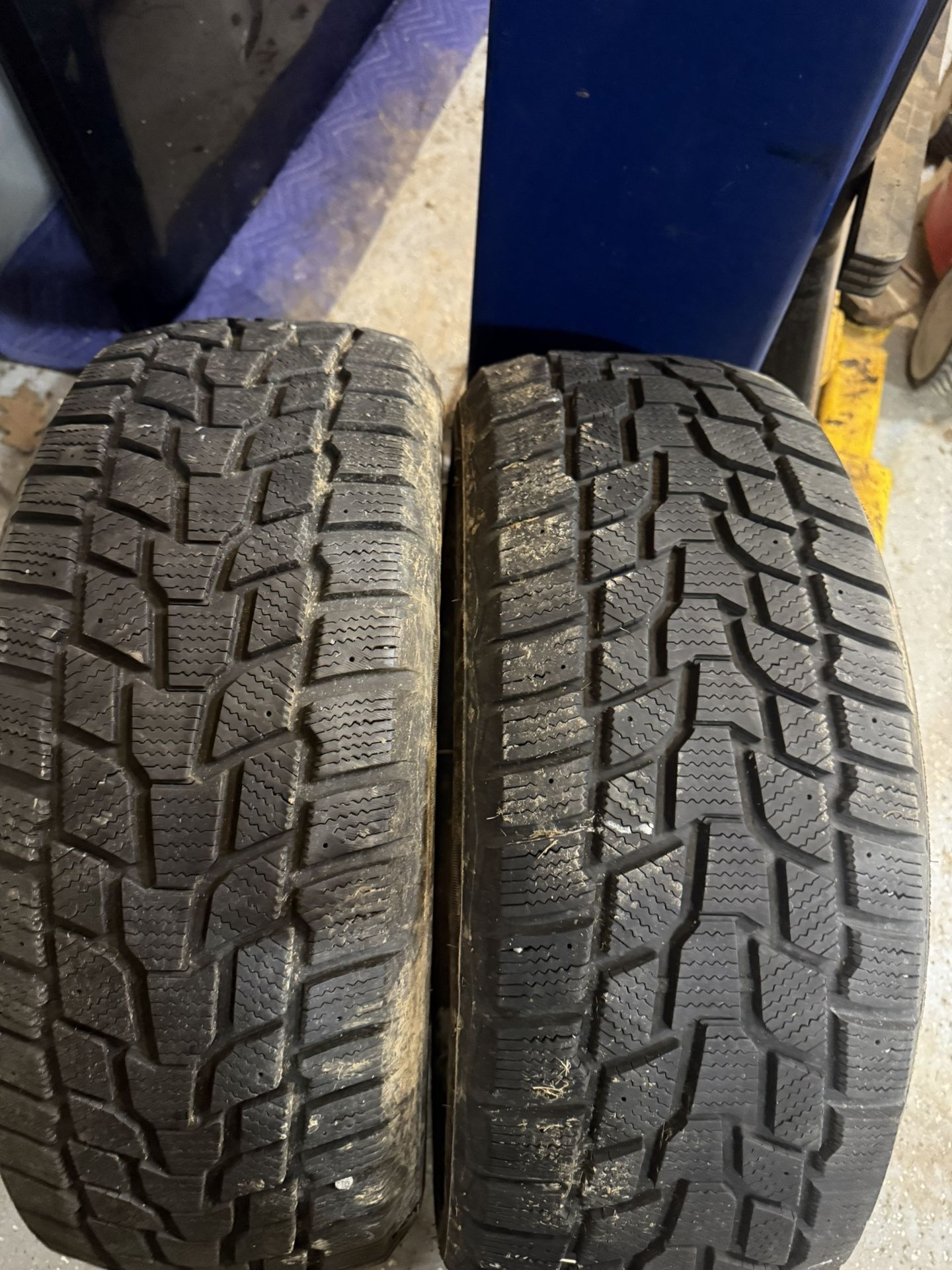 2 LIKE NEW COOPER EVOLUTION WINTER 225/55R18 RETAILS $380 SELLING FOR ONLY $175