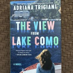 The View from Lake Como by Adriana Trigiani (2025, Hardcover). Like new