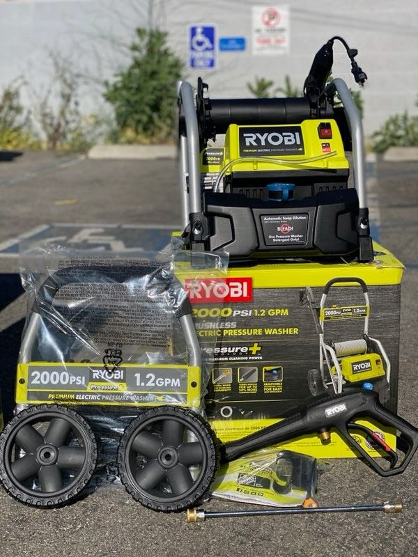ryobi 2000 psi pressure washer help