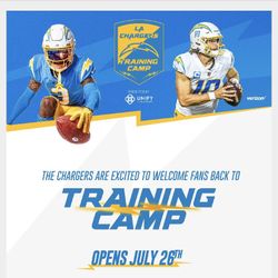 Chargers Training Camp 