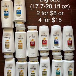 Pantene Shampoo & Conditioner Big Size 2 For $8 Or 4 For $15