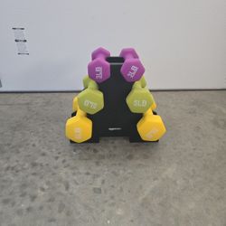 Set of Weights 8, 5 , 3 Lb