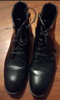 Calvin Klein Darsey Side Zipper Boots Size 9 Men