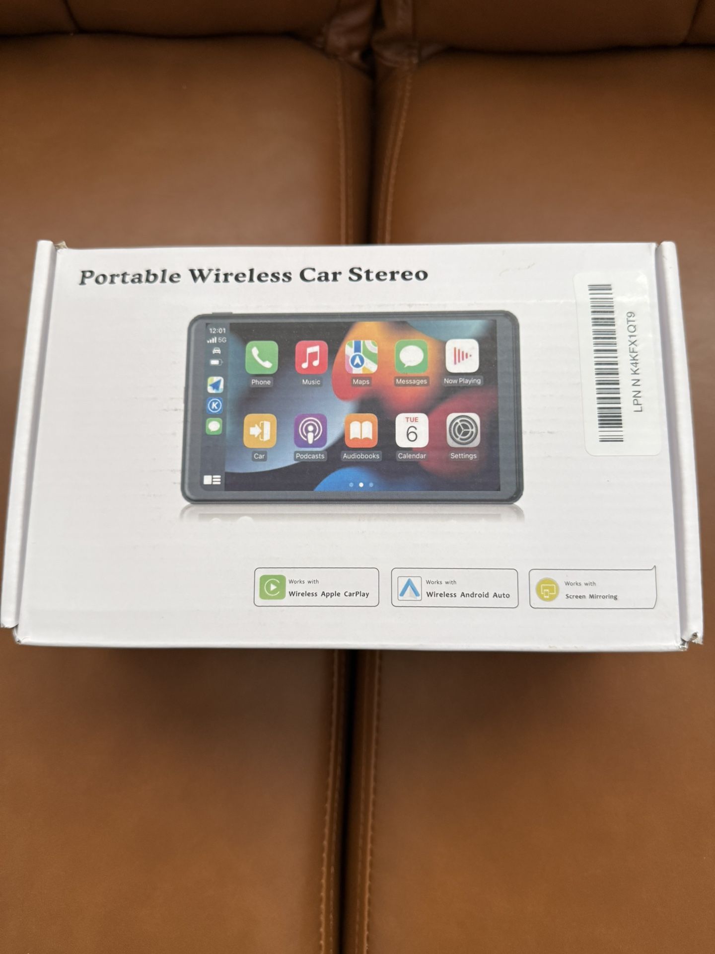 Compatible Wireless Apple CarPlay & Android Screen for Car