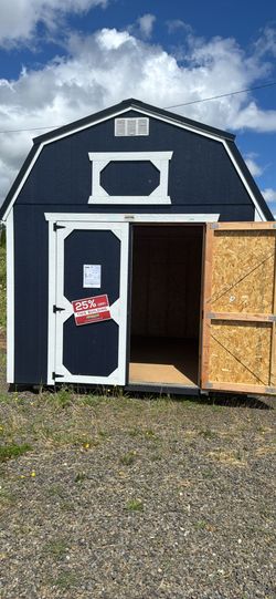 10X12 Lofted Barn- 15% OFF Buy or Rent To Own! Free Delivery!
