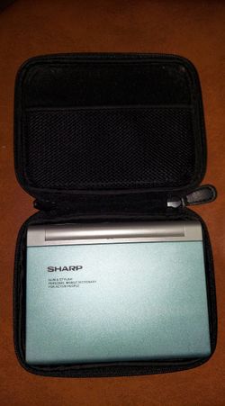SHARP KOREAN PERSONAL MOBILE DICTIONARY  MODEL SD-S75