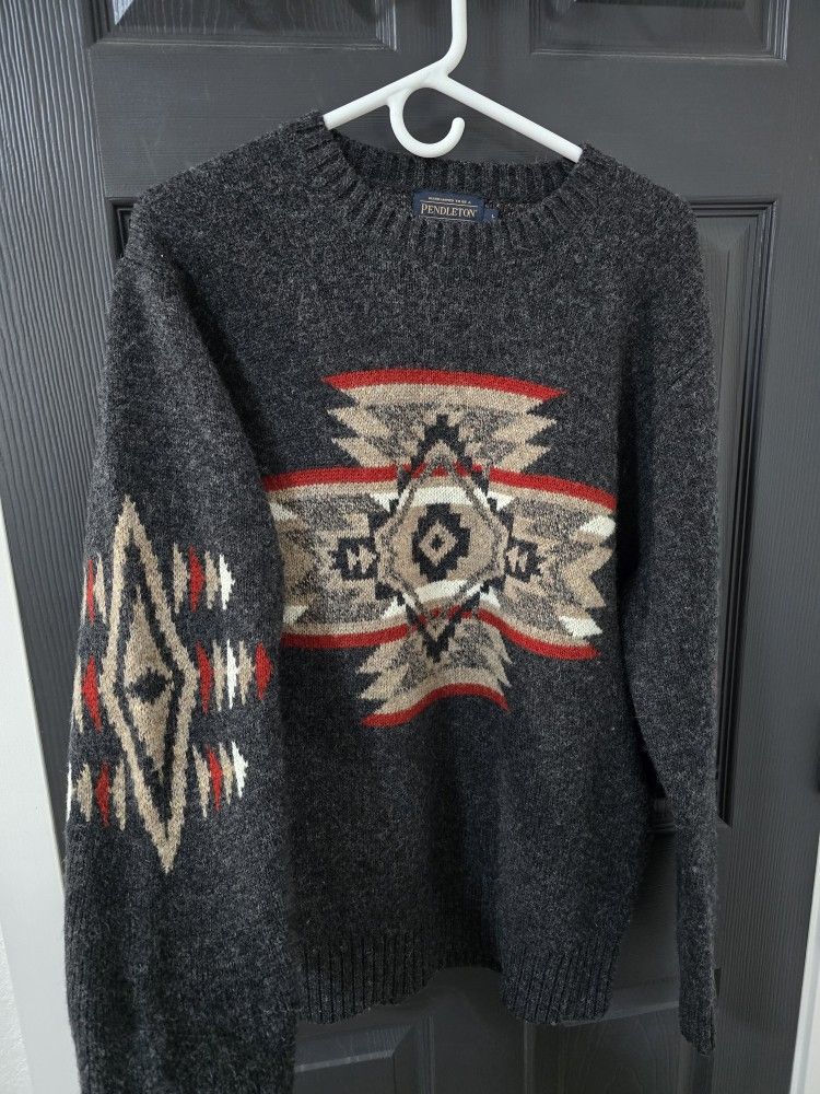 New Mens Pendleton Rock Point Shetland Crewneck