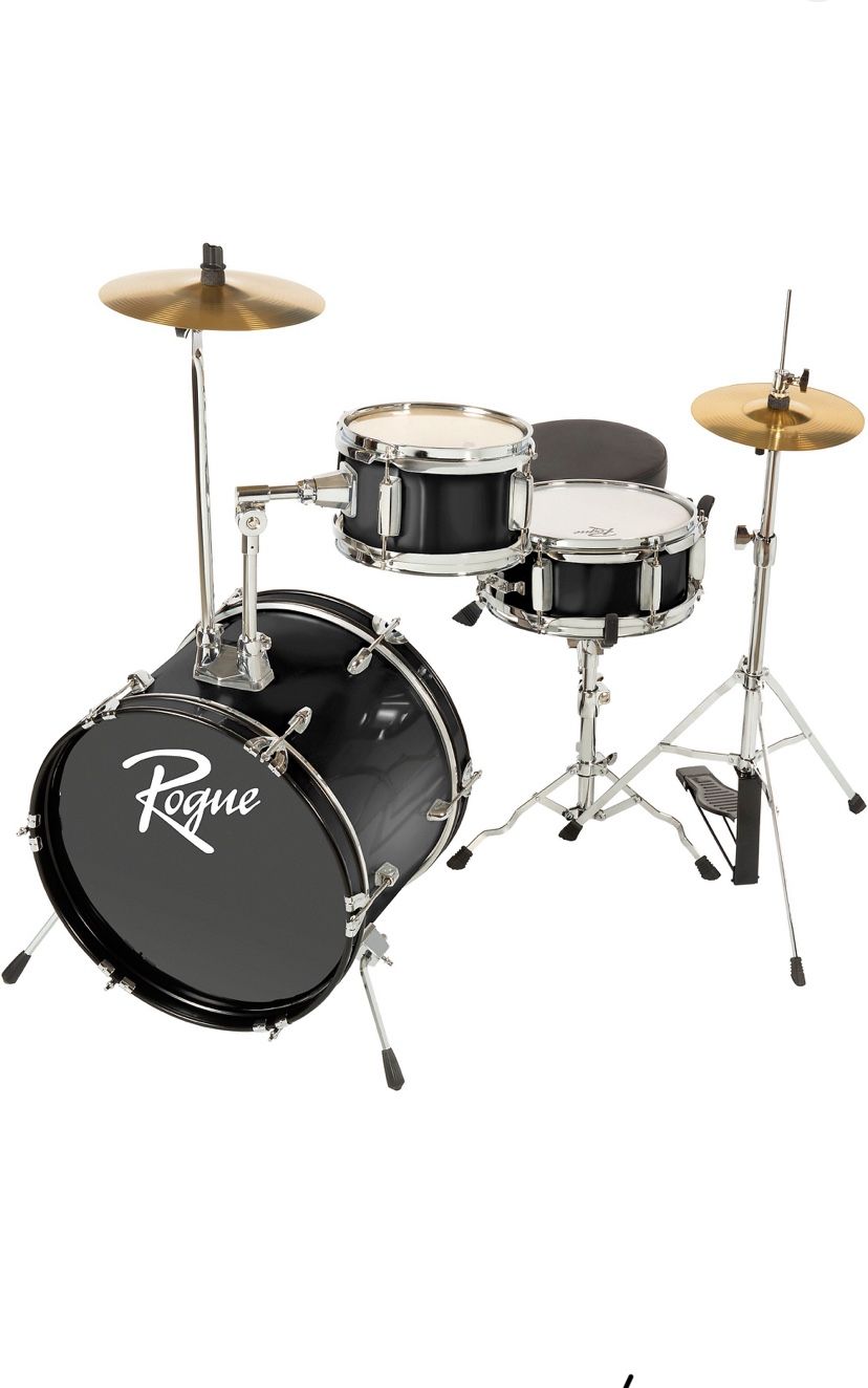 Lil Kicker Rouge 3 Pc. Drum Set