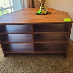 Beautiful Pine Corner Shelf $20