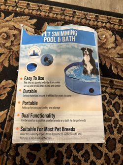 Pet Pool