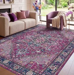 Purple rug