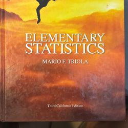 Elementary Statistics 