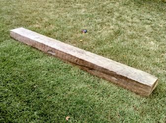 Reclaimed barnwood fireplace mantel