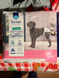 Large female dog diapers