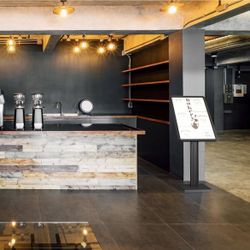 BLACK Display Menu Stand 29x21.6 inch Wide Display Aluminum Pedestal Floor Standing Top Loading Easy Open Poster Advertiseme Retails $179.99