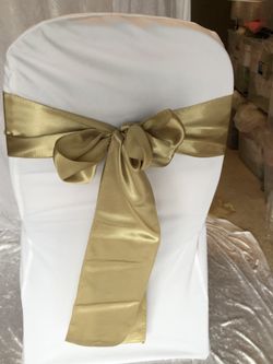 Chair sashes wedding decor decorations