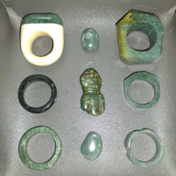 Anillos De Jade De Guatemala Rings