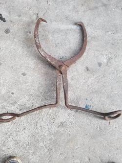 Ice/hay bales tongs