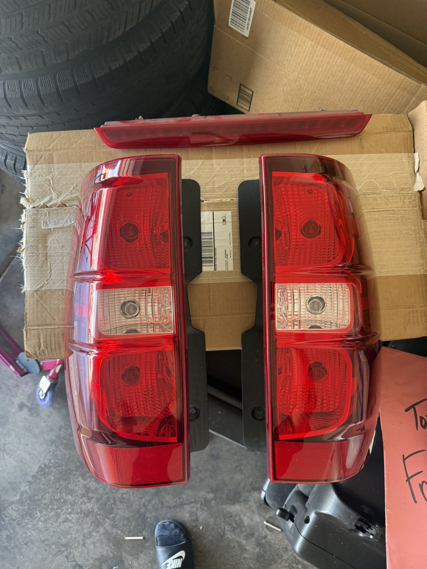 Tahoe Tail Lights And 3rd Brake Light