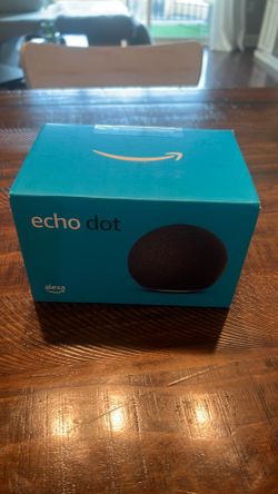 Brand New Amazon Echo Dot (Latest Generation) with Alexa – Sealed in Box