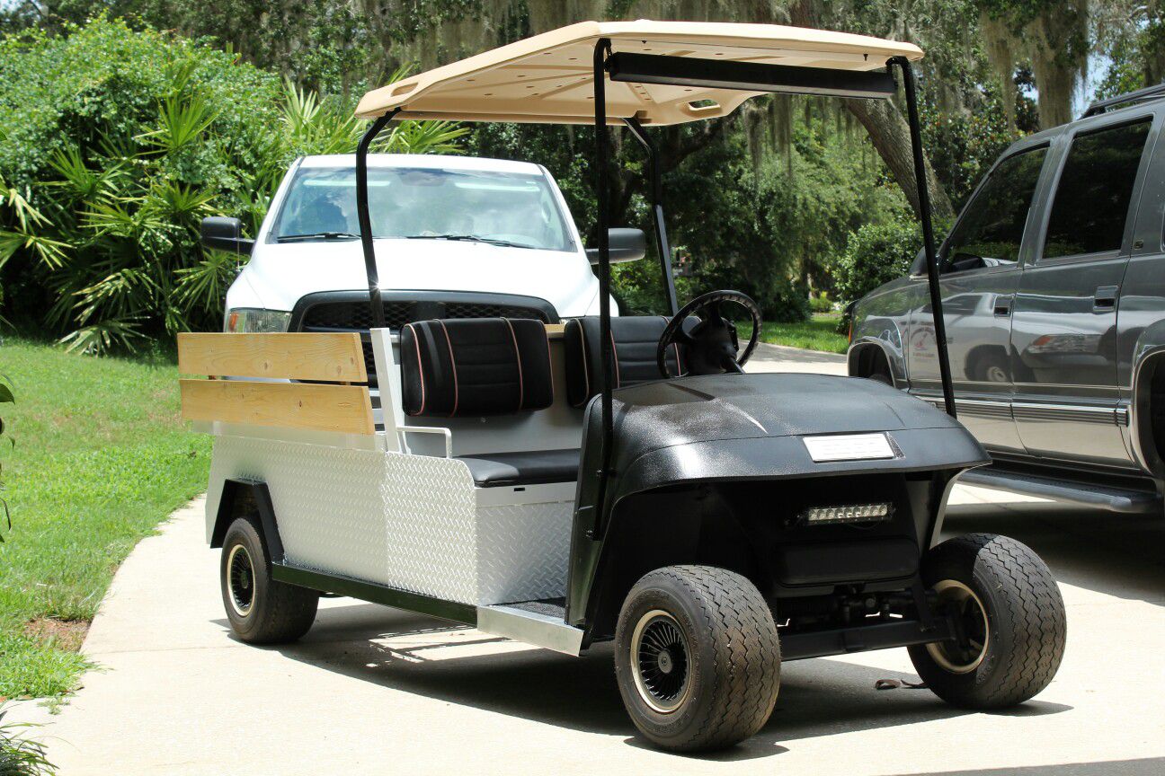 Ez Go txt shuttle golf cart
