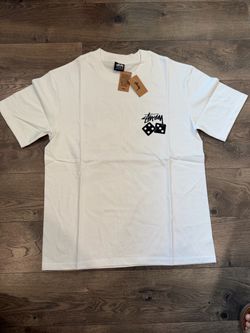Stussy Dice Graphic T-Shirt White