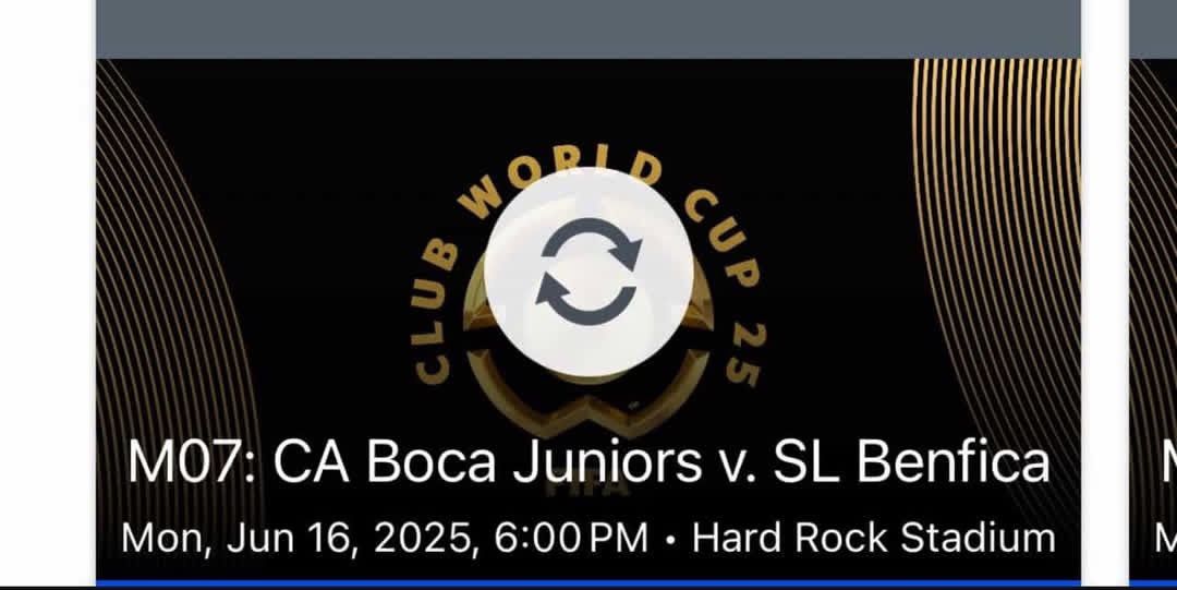 M07: CA Boca Juniors V SL Benfica