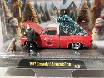 M2 diecast Xmas. 1977 Chevrolet® Silverado 10