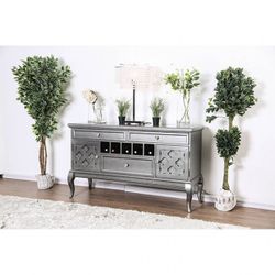 Brand New Extremely Elegant Grey Server Table