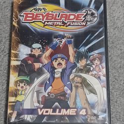 Beyblade Metal Fusion DVD Anime Adventure Fighting Volume 4 7 Episodes