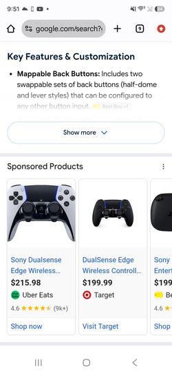 Dualsense edge Ps5 controller