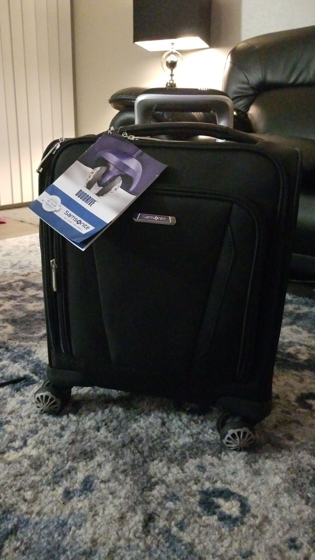 Samsonite duodrive underseat carry on spinner for Sale in Las Vegas NV OfferUp