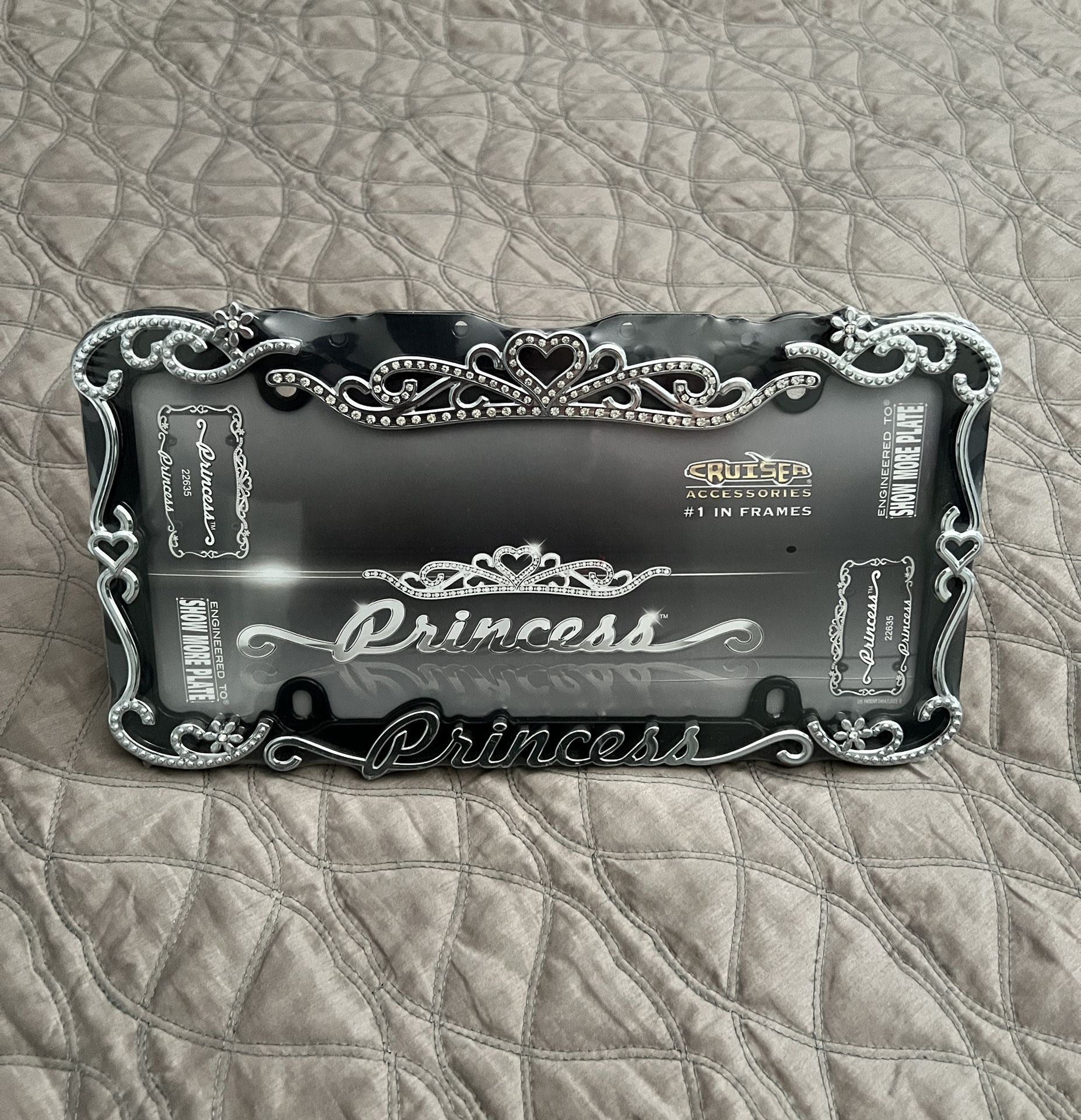 Princess License Plate Frame