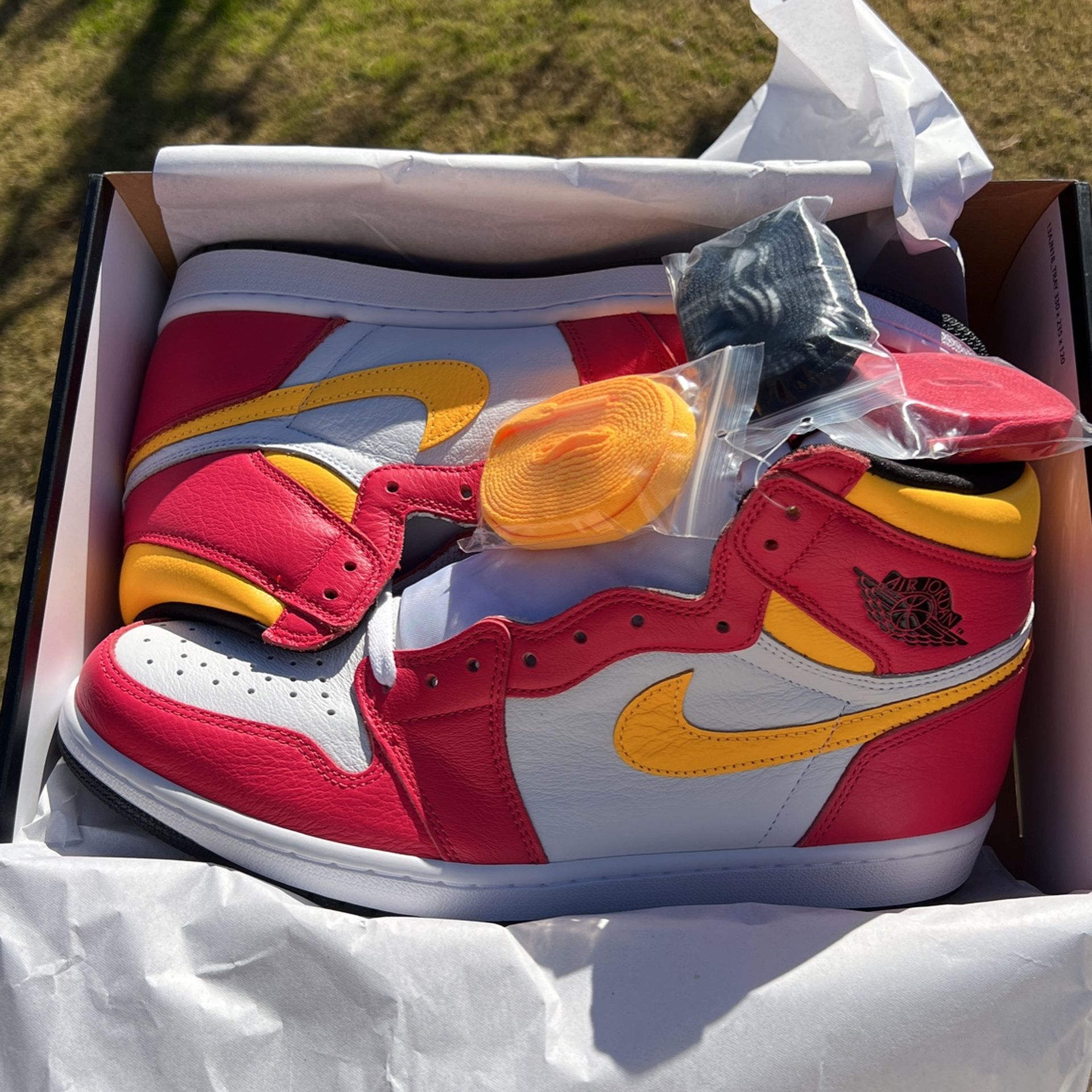 Jordan 1 - Fusion Red (Size 12) DS
