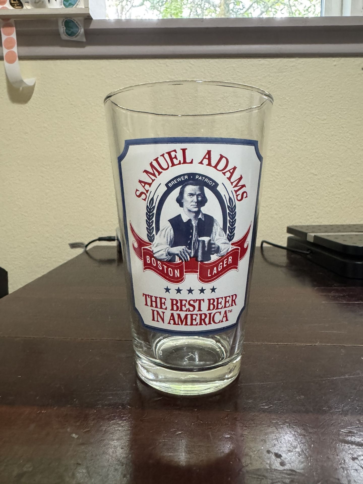Samuel Adam’s Original, RARE, And Retired Beer Pint Glass , Antique