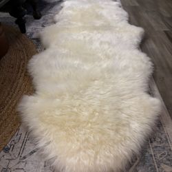 Premium Genuine Fur Sheepskin Rug