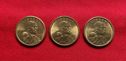 Sacagawea “Golden” Dollar - First Years AU