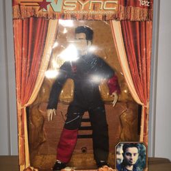 2000 Living Toyz *NSYNC Collectible Marionette Chris Kirkpatrick 
