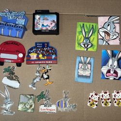 Bugs Bunny Looney Tunes Cartoon Classic Metal Sign Plus Magnets 