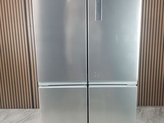 Frigidaire 17.4 Cu. Ft. 4 Door  Crisper Drawers, Adjustable Freezer Storage, LED Lighting, and CSA Listed French Door Refrigerator (FRQG1721AV-D-0736)