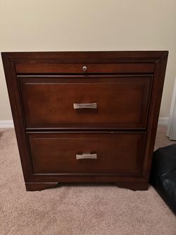 Cherry Wood Nightstand