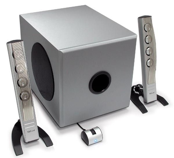 PowerStixx Speakers And Subwoofer

