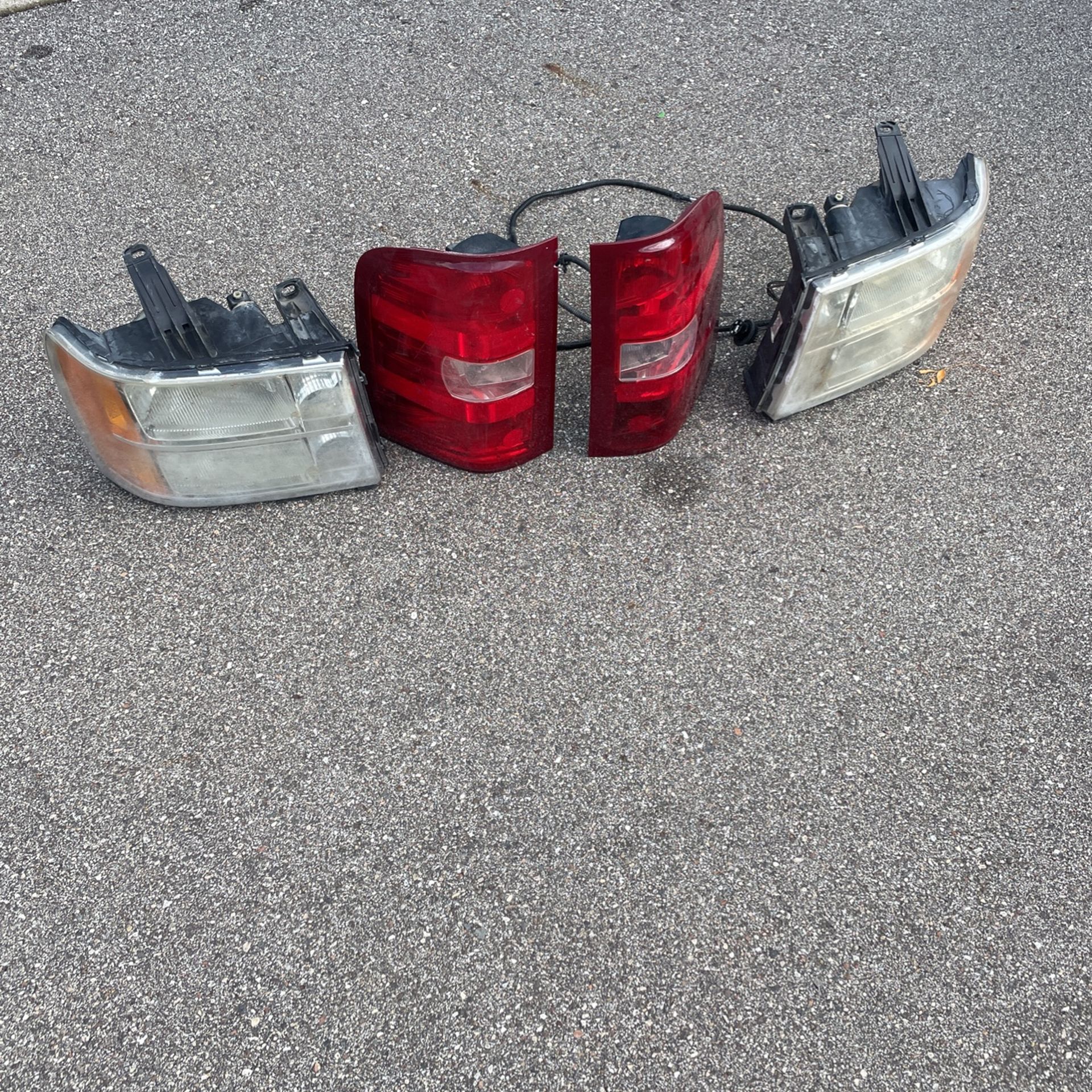 Head Light Ft Rear Tail Light