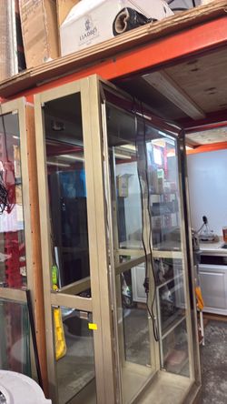 2 Glass Display Cases