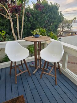Outdoor Bar Table & Chair Set