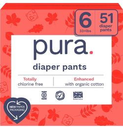 Pura Diapers Size 6